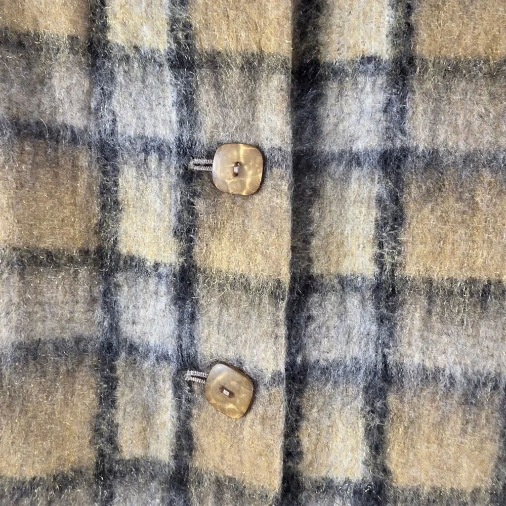 Kasper‎ & Company ALS Vintage Plaid Blazer Career Business Jacket Size 14